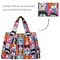 Wrapables Large & Small Foldable Tote Nylon Reusable Grocery Bags, Set of 2, Cute Dogs